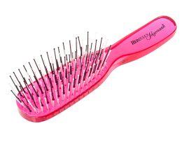 Щетка малая с ультра-мягкими щетинками розовая - Оборудование для парикмахерских и салонов красоты