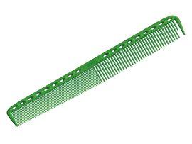 Расческа для стрижки многофункц. комбин. 21,5 см зеленая - Прямые ножницы
