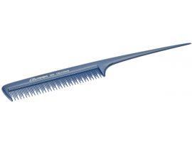 Расческа-хвостик с зубцами разной длины синяя - Оборудование для парикмахерских и салонов красоты
