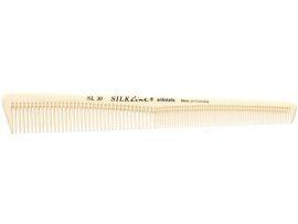 Расчёска силиконовая для стрижки комбинированная скошенная - Парикмахерские инструменты