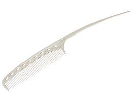 Расчёска выгнутая с хвостиком белая - Оборудование для парикмахерских и салонов красоты