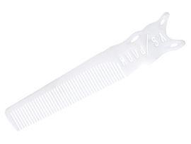 Расчёска для стрижки с эргономичной ручкой белая - Маникюр-Педикюр оборудование