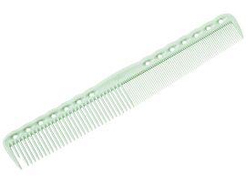Расческа для стрижки многофункциональная с рельефным обушком 18,5 см зеленая - Кератиновое выпрямление волос