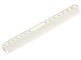 Расческа для стрижки с линейкой 18 см белая - Фены для волос