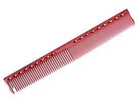 Расческа для стрижки с линейкой 22 см красная - Оборудование для парикмахерских и салонов красоты