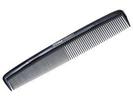 Расчёска 17,5 см черная - Прямые ножницы