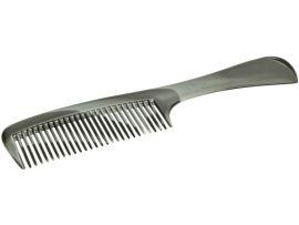 Расчёска 21 см серо-белая - Оборудование для парикмахерских и салонов красоты