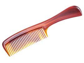 Расчёска 21 см желто-коричневая - Оборудование для парикмахерских и салонов красоты