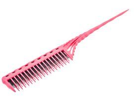 Расчёска для начёса розовая - Кератиновое выпрямление волос