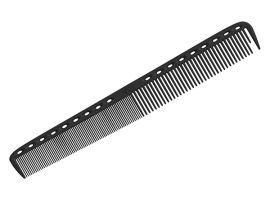 Расческа для стрижки многофункциональная комбинированная 21,5 см графит - Прямые ножницы