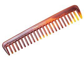 Расчёска с редкими зубчиками желто-коричневая - Оборудование для парикмахерских и салонов красоты