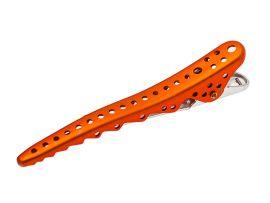 Комплект зажимов Shark Clip (8 штук), оранжевый, Shark Clip orange - Оборудование для парикмахерских и салонов красоты