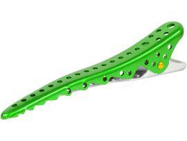 Комплект зажимов Shark Clip (2 штуки), зеленый, YS-Shark clip green met - Маникюр-Педикюр оборудование
