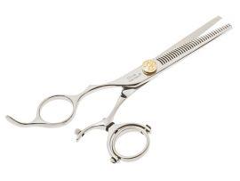 Филировочные ножницы Olivia Garden SwivelCut 635 для левши - Оборудование для парикмахерских и салонов красоты