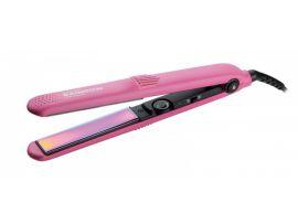 Щипцы Rainbow 230° с радужным антистатическим покрытием, розовые, 118 - Оборудование для парикмахерских и салонов красоты