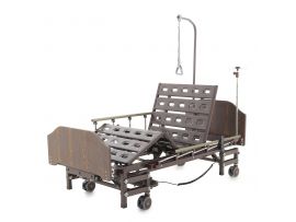 Кровать медицинская электрическая для лежачих больных DB-6 (MЕ-3028Н-00) (3 функции) с ростоматом - Прямые ножницы