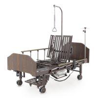 Кровать медицинская электрическая для лежачих больных YG-3 (МЕ-5228Н-13) ЛДСП Венге с боковым переворачиванием, туалетным устройством и функцией «кардиокресло» - похожие
