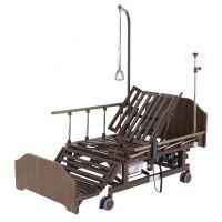 Кровать медицинская электрическая для лежачих больных DB-11А (МЕ-5228Н-10) ЛДСП Венге с боковым переворачиванием, туалетным устройством и функцией «кардиокресло» - похожие