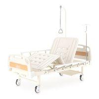 Кровать медицинская механическая для лежачих больных Е-8 (MM-2014Н-02) (2 функции) с полкой и столиком - похожие