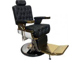 Парикмахерское кресло для барбершопа Мигель Голд - Прямые ножницы