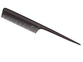 Расческа Titania хвост пластм.200мм черная ( - Прямые ножницы