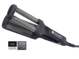Плойка-волна Hairway Titanium-Tourmaline mini 13-14-13мм 50W С024 - Оборудование для парикмахерских и салонов красоты