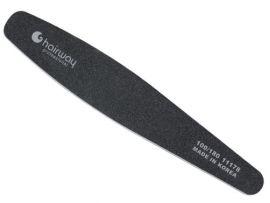 Пилка Hairway contour, черная 100/180 - Прямые ножницы