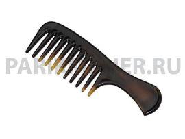 Расческа Titania гребень с руч.145 мм, коричневая ( - Оборудование для парикмахерских и салонов красоты