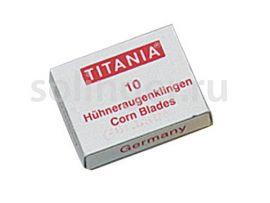 Лезвия Titania для скребка 10 шт/уп 3100/1x10 - Прямые ножницы