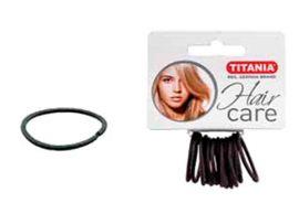 Резинки Titania 3см 12 шт/уп серые 7802 - Оборудование для парикмахерских и салонов красоты