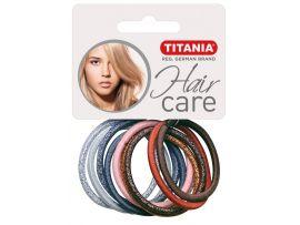Резинки Titania для волос 4,5см 7818 10 шт/упак - Расчески