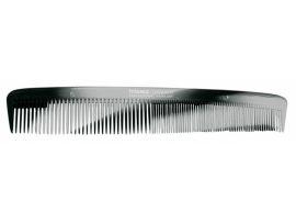 Расческа Titania мужская 175 мм, серо-черная ( - Прямые ножницы