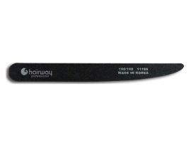 Пилка Hairway, черная 100/180, деревянная основа - Прямые ножницы
